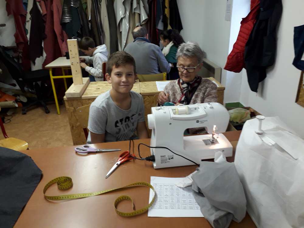 Atelier couture Louis et Marie-Anne