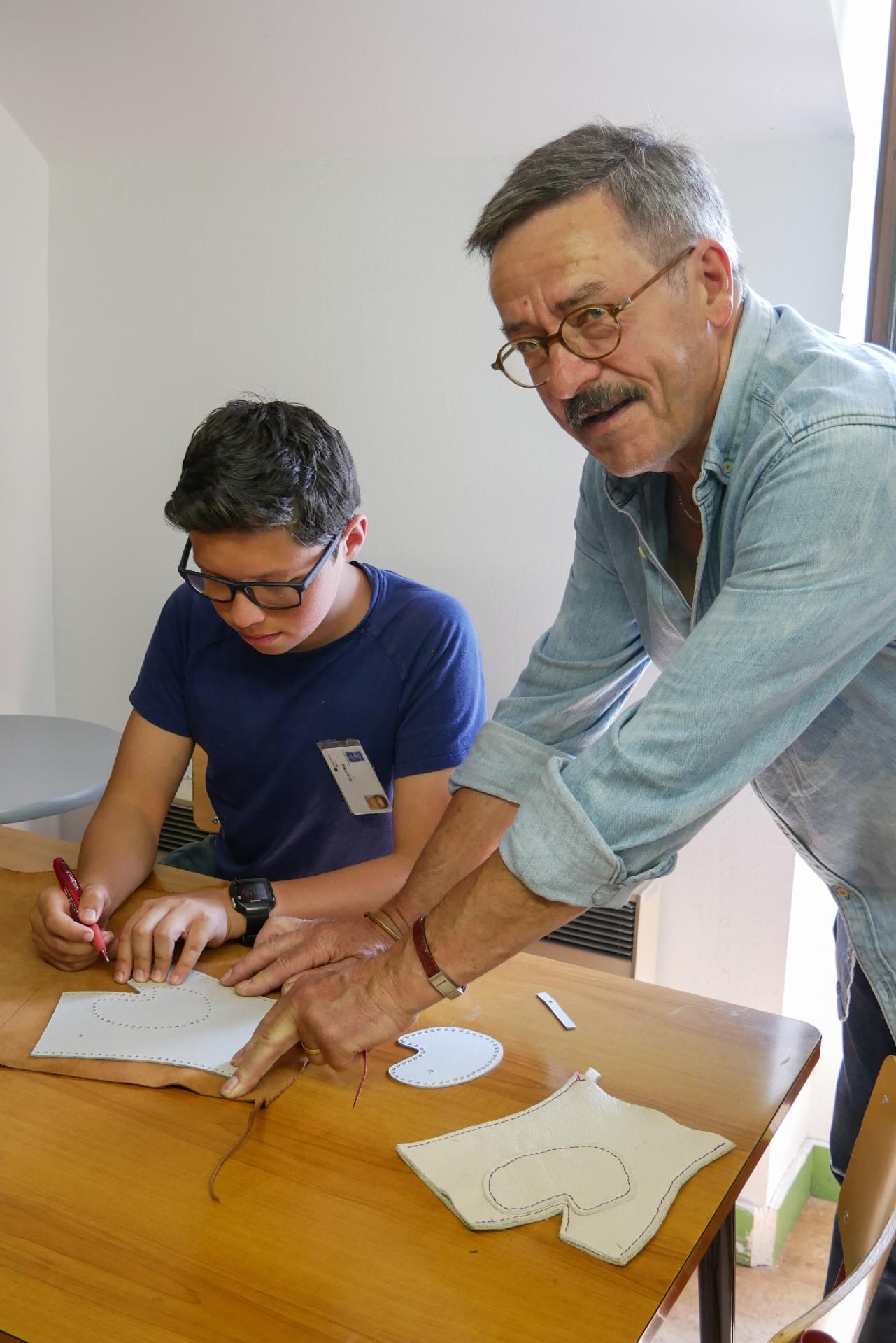 Atelier cuir Théo et Jean