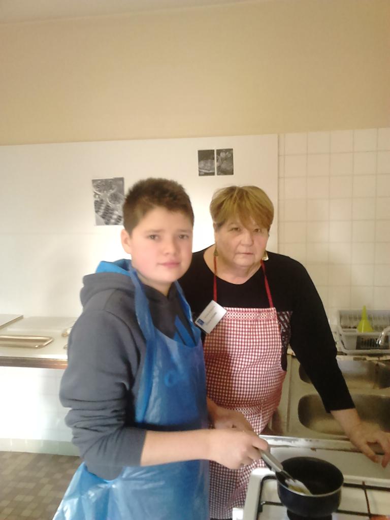 Jimmy et Éliane atelier cuisine