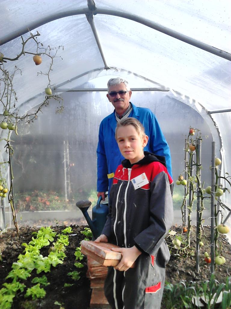 Guillaume et Bernard atelier jardinage