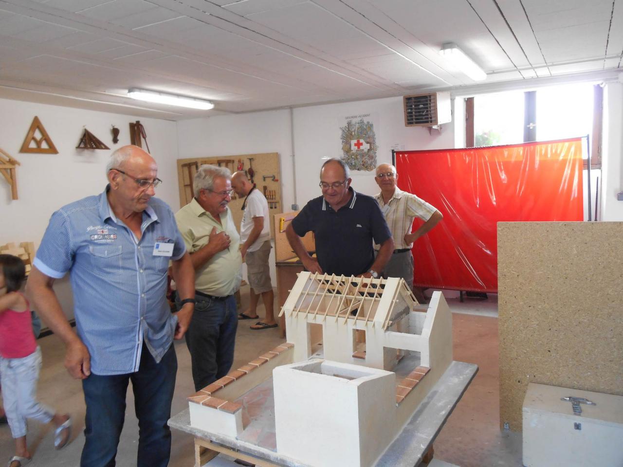 Visite des ateliers juillet 2015