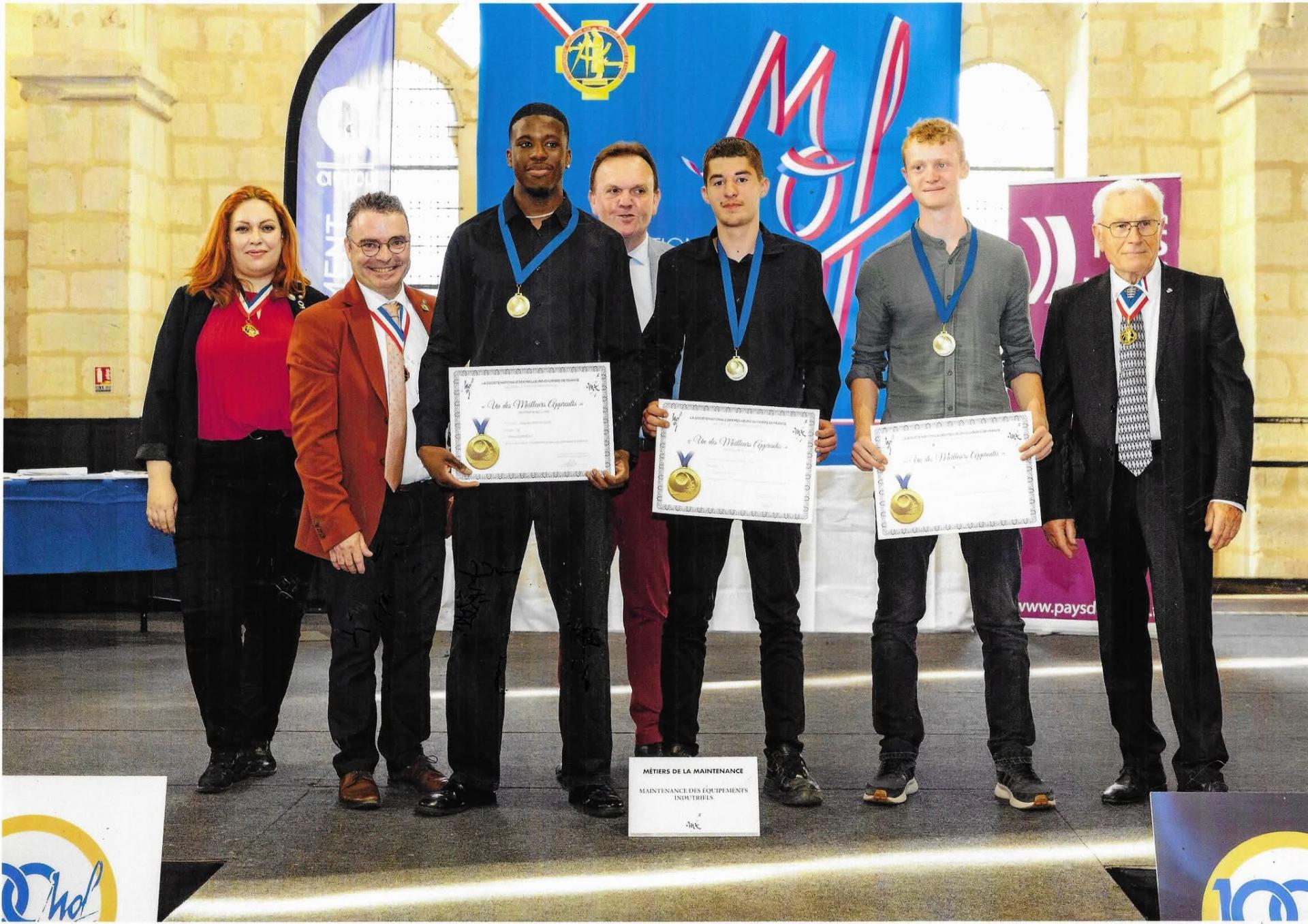 Remise diplôme  Mathéo Grimault